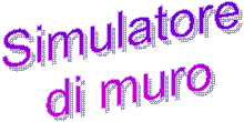 Simulatore 
di muro